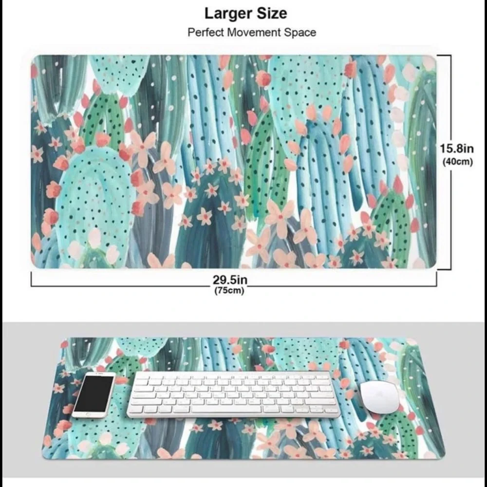 Cactus mouse pad art